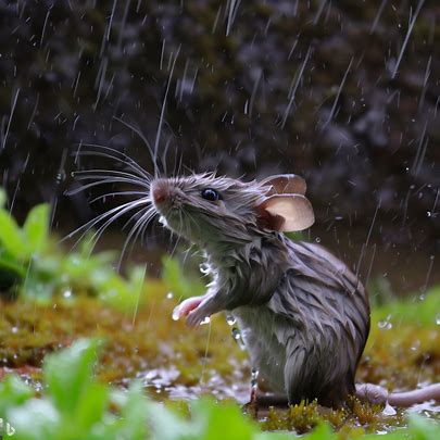 The Mouse and the Raindrops